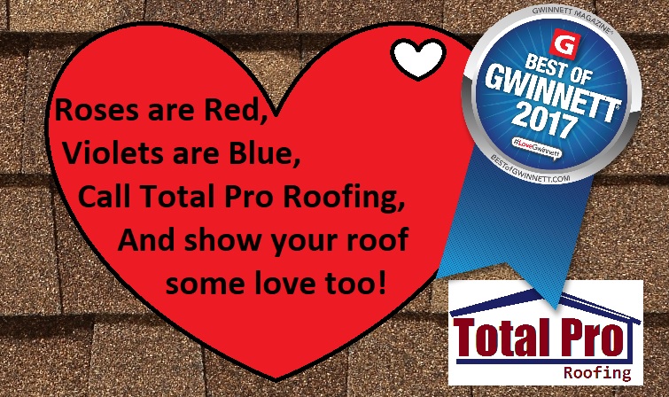 Total Pro Roofing - Best of Gwinnett 2017