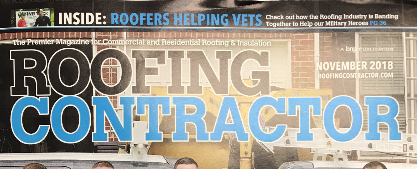 Roofing Contractor november 2018